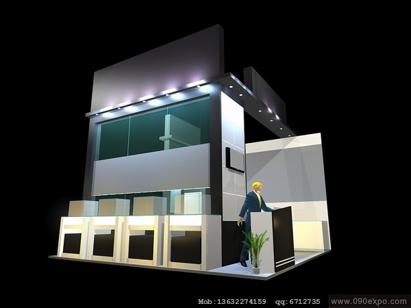 EX186չ̨չʾ3DMAXģ